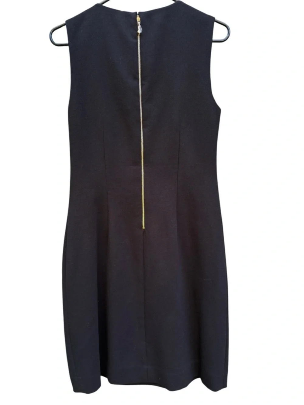 NWT Kate Spade Diane Beaded Neckline Sheath Dress Black Size 8 Retail $428.00